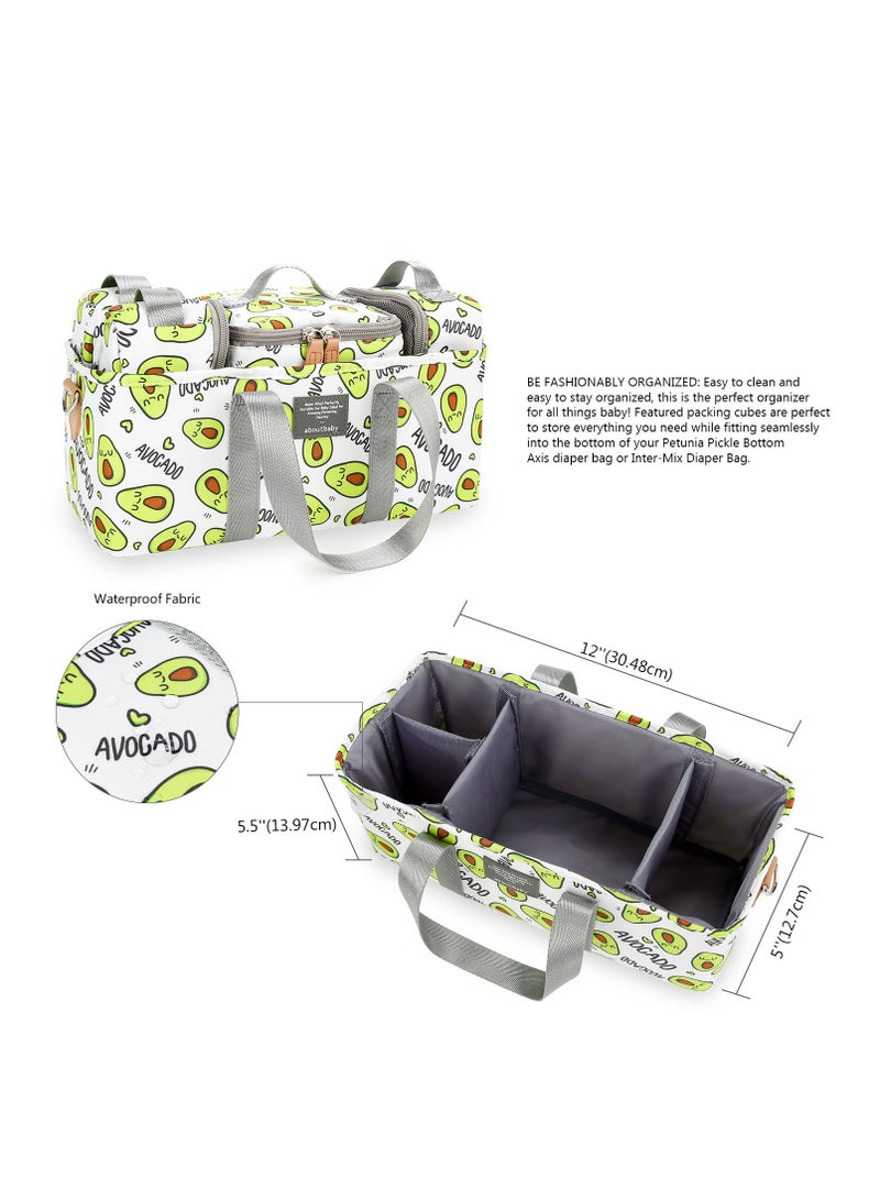 Gonice New 5-piece mommy bag Multi-functional stroller bag - Image 4