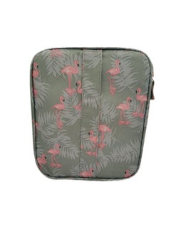 DIGI CORE Travel Makeup Bag Cosmetic Bags For Women Portable Pouch Open Flat Toiletry Bag Makeup Organizer With Divider And Handle Travel Kit Organizer  - Image 1