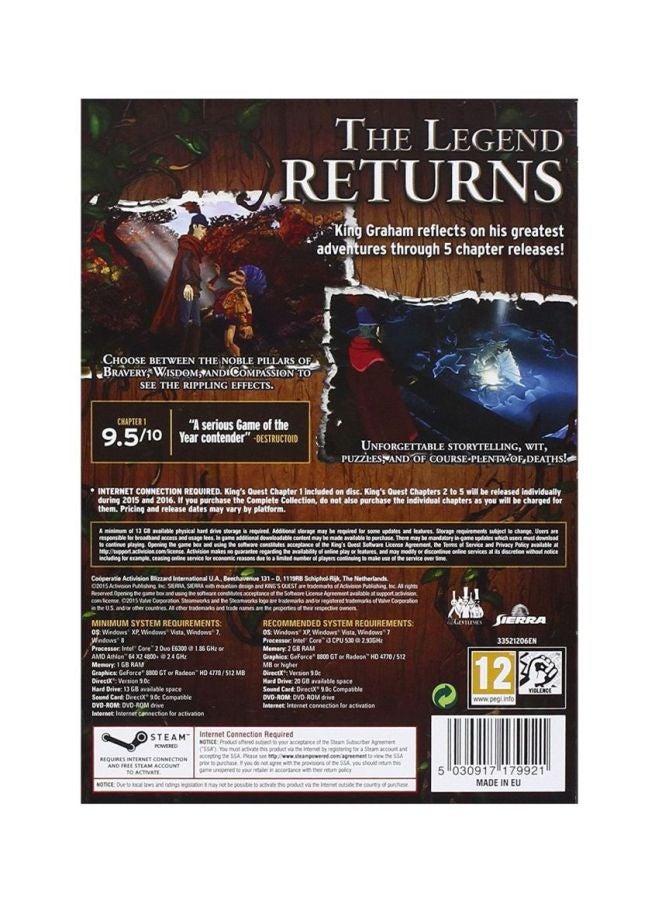 Activision King's Quest: The Adventures Of Graham (Intl Version) - Adventure - pc_games - Image 2