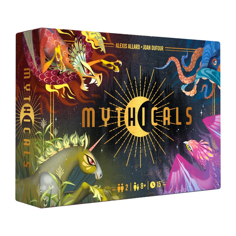 Asmodee Mythicals Card Game Master The Elements of Water Air Earth Fire Tactical RiskTaking Strategy Game for Kids Adults Ages 8 2 Players 15 Minute Playtime Made by Repos Production - Image 3