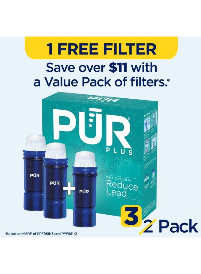 PUR PPF951K3 Replacement Filter, 3 Count, Blue - Image 2