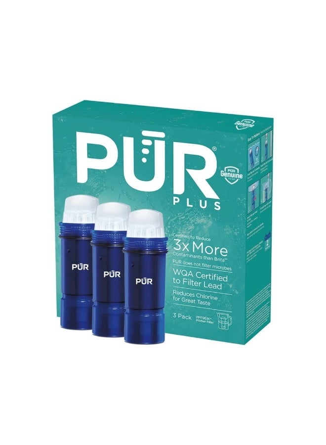 PUR PPF951K3 Replacement Filter, 3 Count, Blue - Image 1