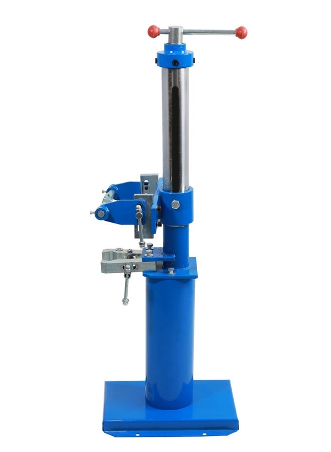 LAWAZIM Blue Hand Operate Spring Tensioner - Vertical Screw-Type Floor-Standing Compressor for Coil Spring, Shock Absorber, Strut Assembly, and Disassembly Automotive Suspension Service - Image 3
