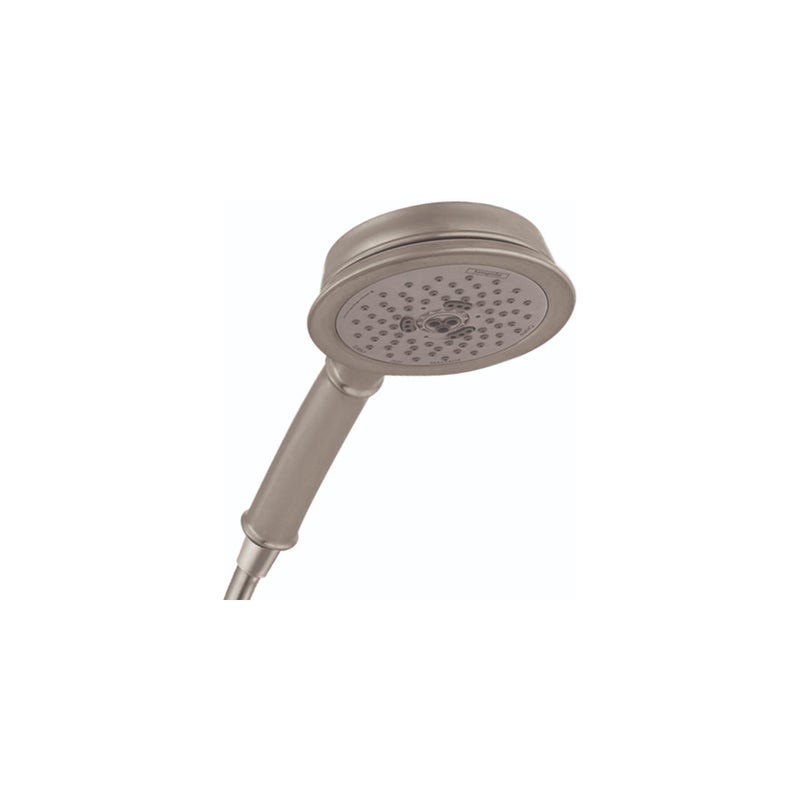 hansgrohe Croma 100 Classic Easy Install 5-inch Handheld Shower Head Classic 3 Full, Pulsating Massage, Intense Turbo 04072820 - Image 1