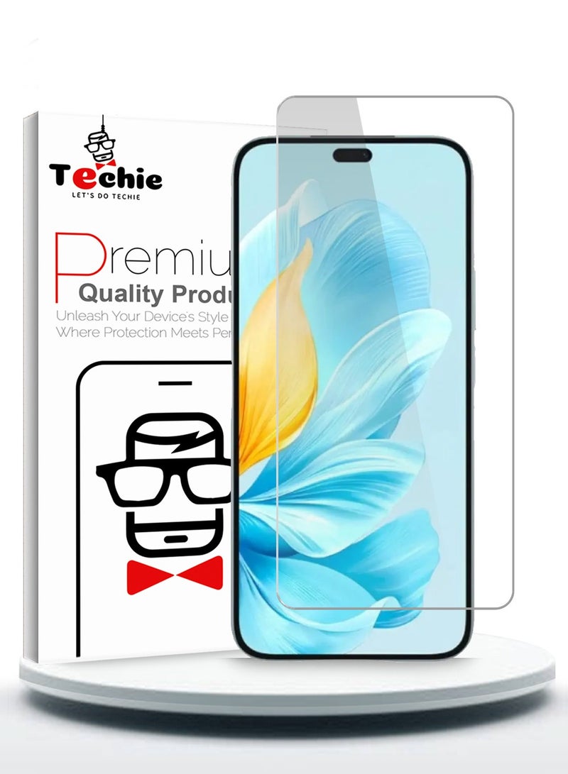 Techie Honor 200 Lite 5G 2024 HD Clear Tempered Glass Screen Protector - Image 1