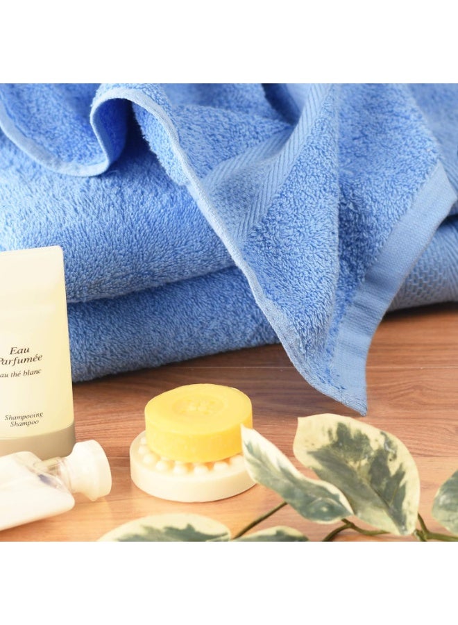 تى ام هوم فوطة حمام فندقية فاخرة من TM HOME – قطن مصري طبيعي 100% – لون بيبي بلو ناعم وأنيق – مقاس 50×100 سم – امتصاص فائق ونعومة حريرية بجودة فندقية عالية - Image 2