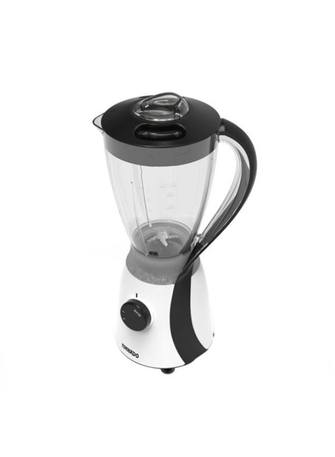 تورنيدو خلاط كهربائي تورنيدو 600 وات 1.5 لتر 2 مطحنة أسود TB-600/2-BLACK - Image 2