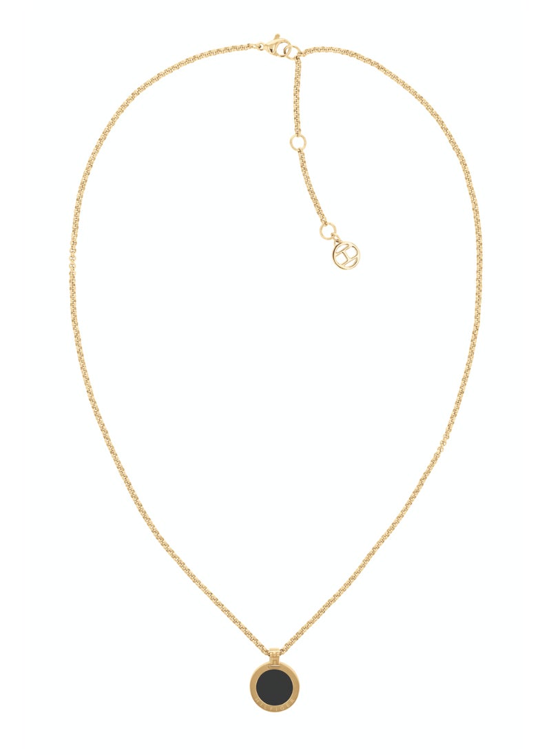 TOMMY HILFIGER TH JEWELRY ICONIC CIRCLE WOMENS PENDANT WITH CHAIN - 2780656  - Image 1