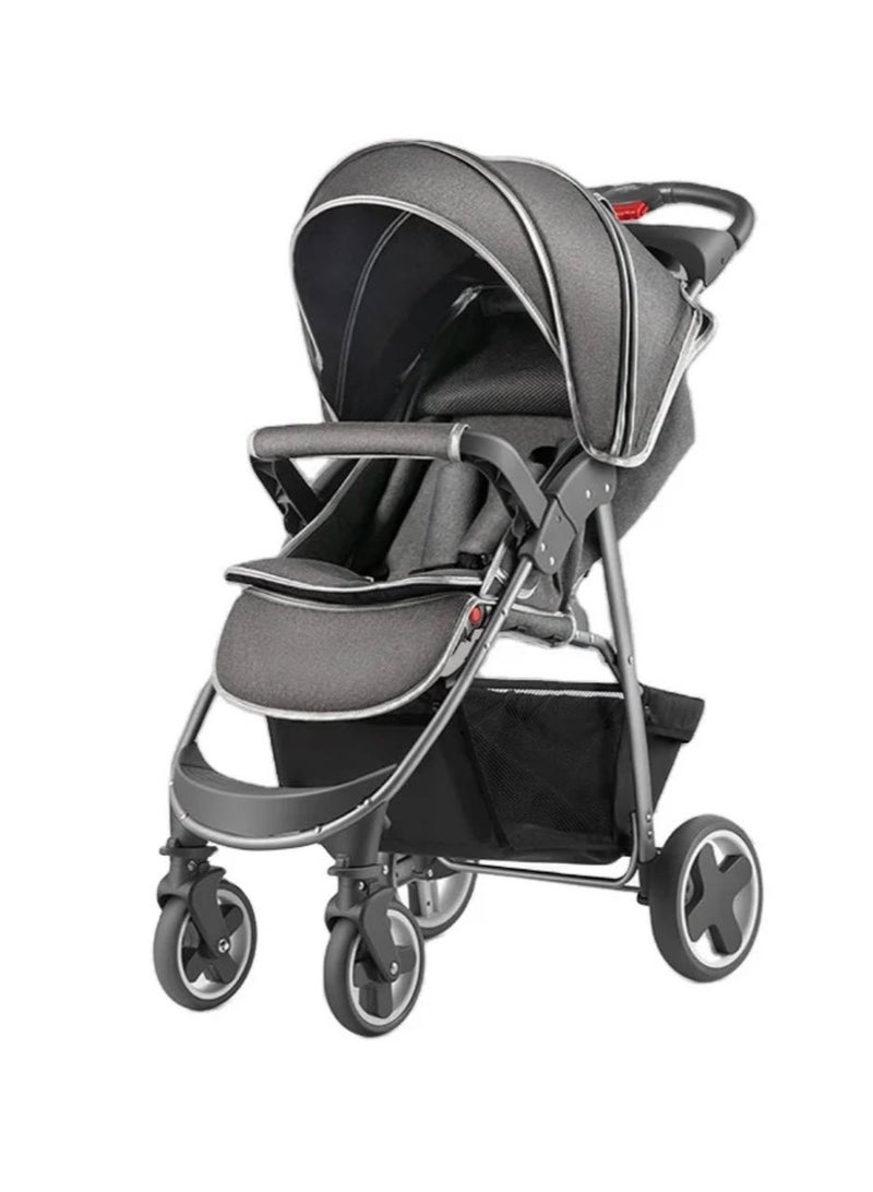 High-quality single baby  stroller (black-green ) SK9-2 - Image 1