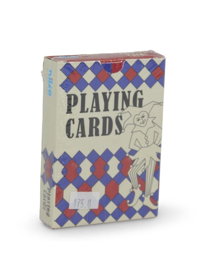 Nilco Premium Playing Cards – Red & Blue Classic 52-Card Deck - Image 1
