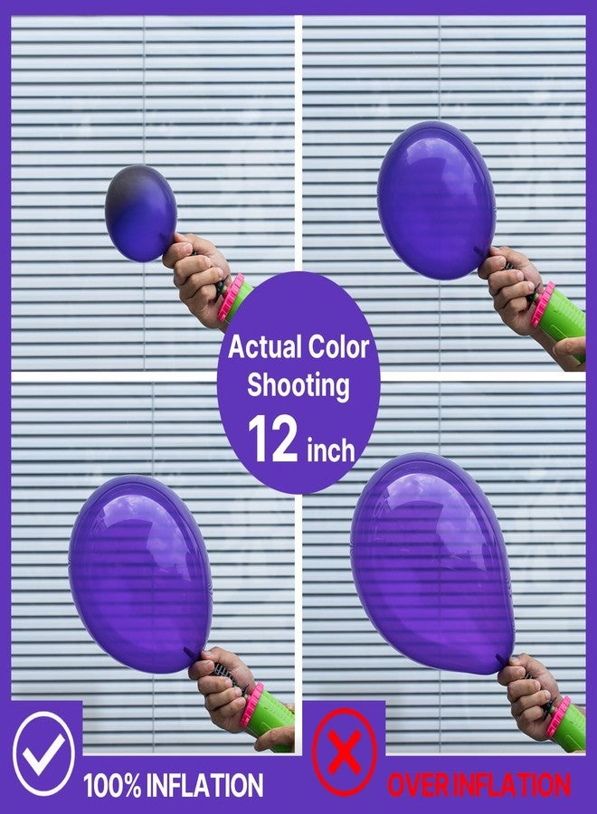 PartyWoo Dark Purple Balloons 152 pcs Different Sizes of 18 12 10 5 Inch Royal Purple Balloon Arch Kit Garland for Graduation Halloween Mardi Gras Baby Shower Birthday Party Decorations Purple-Y16 - Image 4
