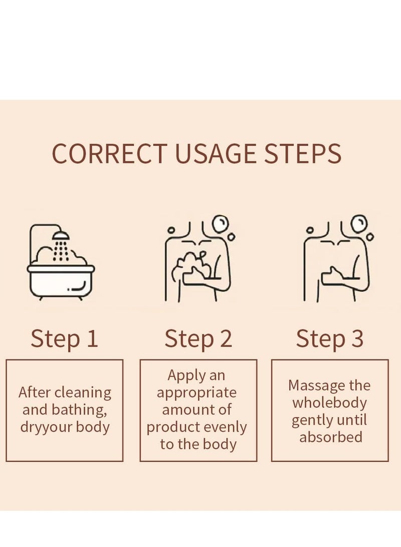 هلوزي زبدة الجسم Mango, لوشن الجسم ذو السعة الكبيرة، مرطب للجسم بالمانجو، غسول الجسم للبشرة الجافة، العناية ببشرة الجسم، بشرة ناعمة ترطيب البشرة بعمق، زبدة الجسم للنساء والرجال (200ml/6.76 أونصة) - Image 4