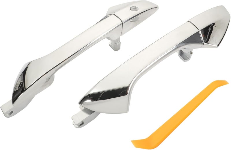 Gaogsiy 2PCS Chrome Front Exterior Door Handle for Accord 2008-2012 - Image 1