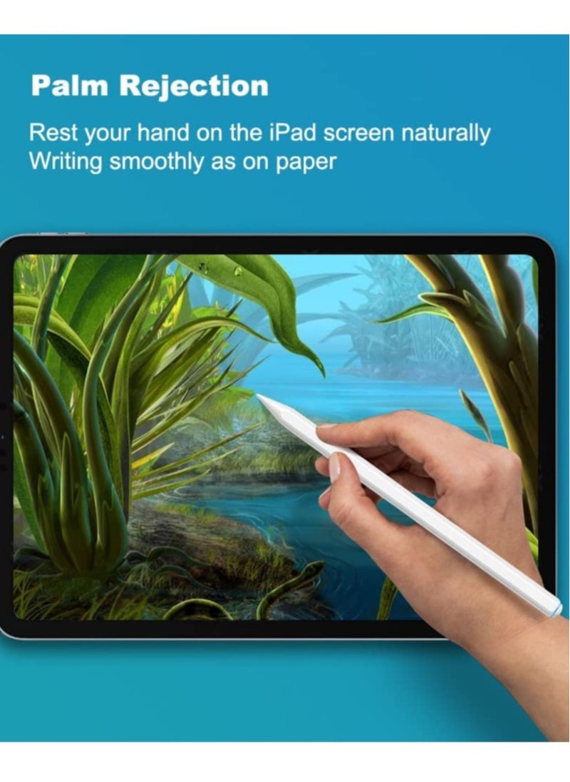 ELTRAZONE - Wireless Charging Pencil (2nd Generation) for iPad, Stylus Pen for iPad with Bluetooth Magnetic, Palm Rejection, Tilt, Compatible with iPad Pro 11in1/2/3, iPad Pro12.9in3/4/5, iPad Air4/5, iPad Mini 6 - Image 1