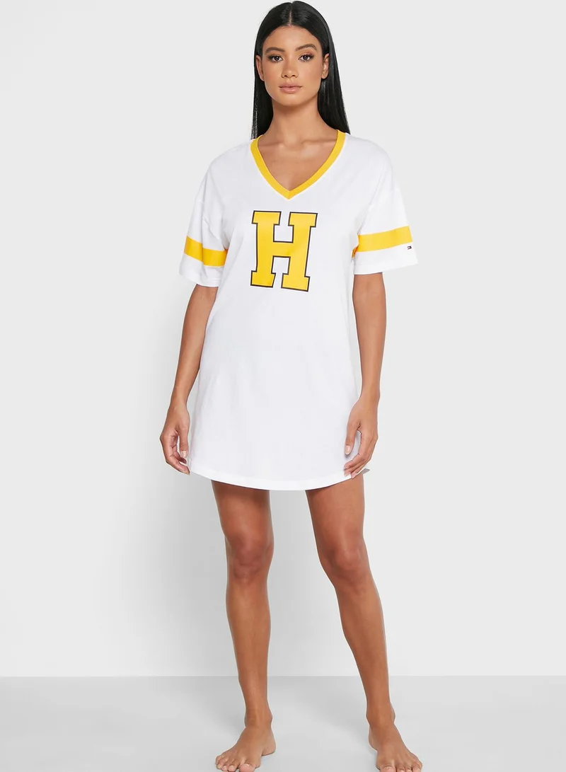 TOMMY HILFIGER Varsity T-Shirt Dress