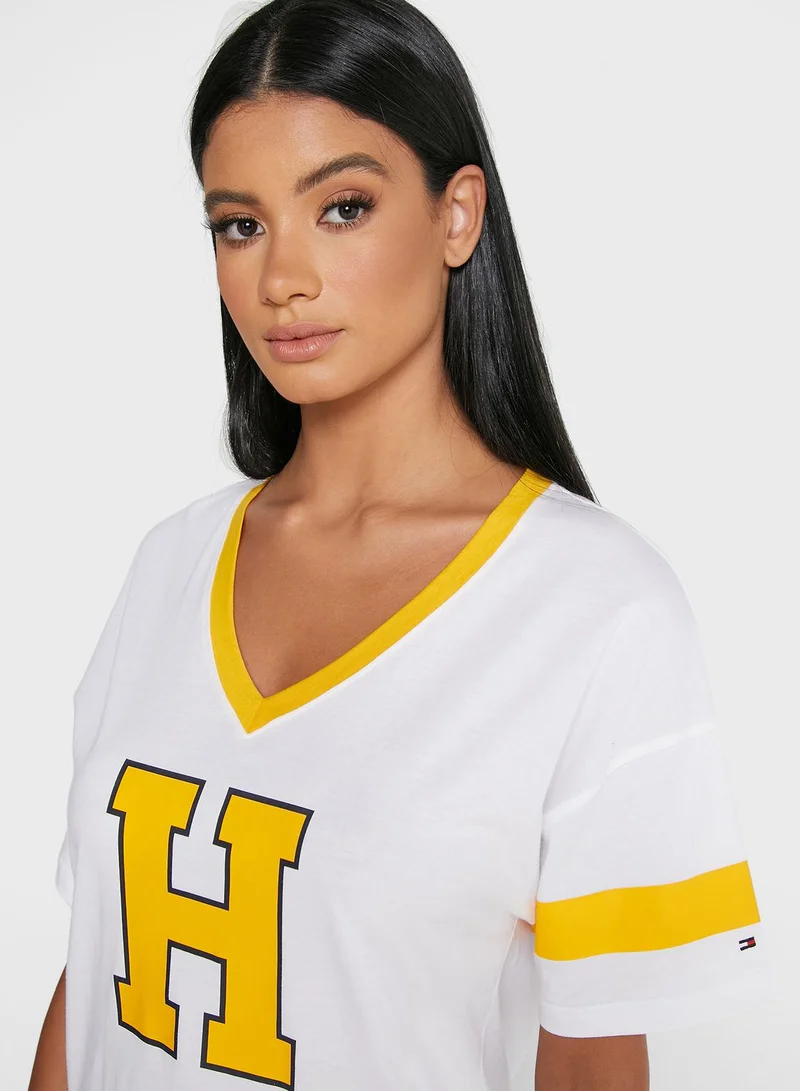 TOMMY HILFIGER Varsity T-Shirt Dress