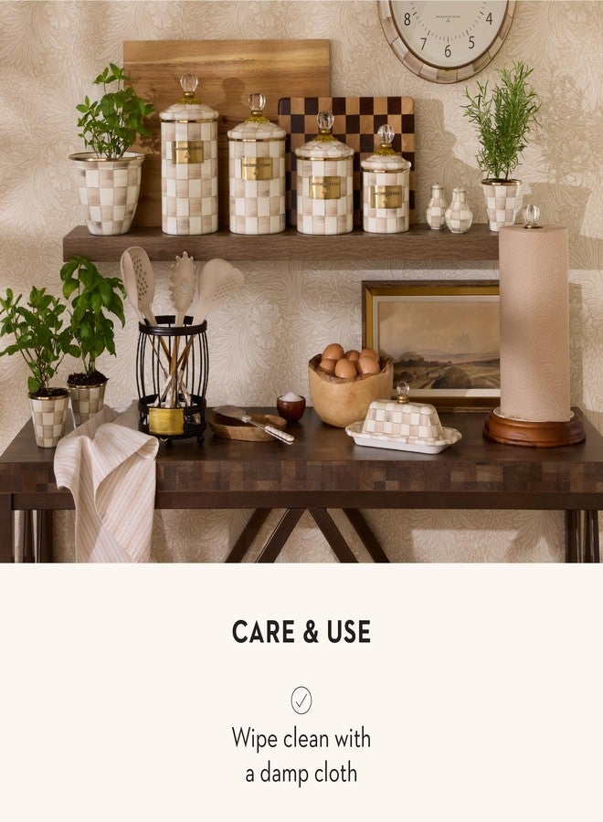 mackenzie childs MACKENZIE-CHILDS Utensil Caddy, Sturdy Cutlery Organizer for Table or Countertop - Image 5