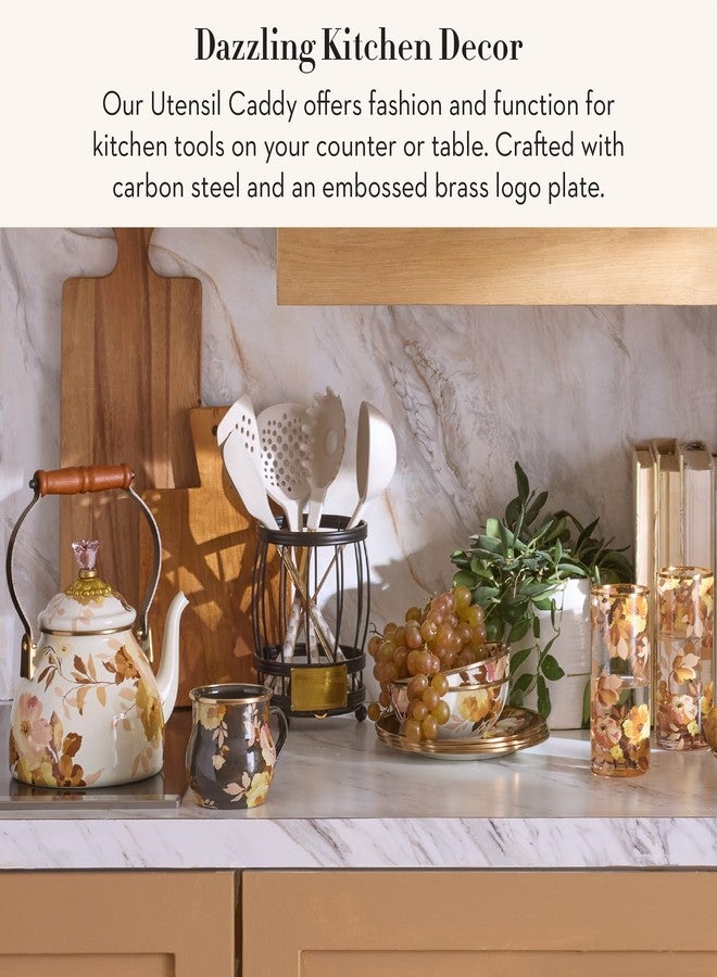mackenzie childs MACKENZIE-CHILDS Utensil Caddy, Sturdy Cutlery Organizer for Table or Countertop - Image 2