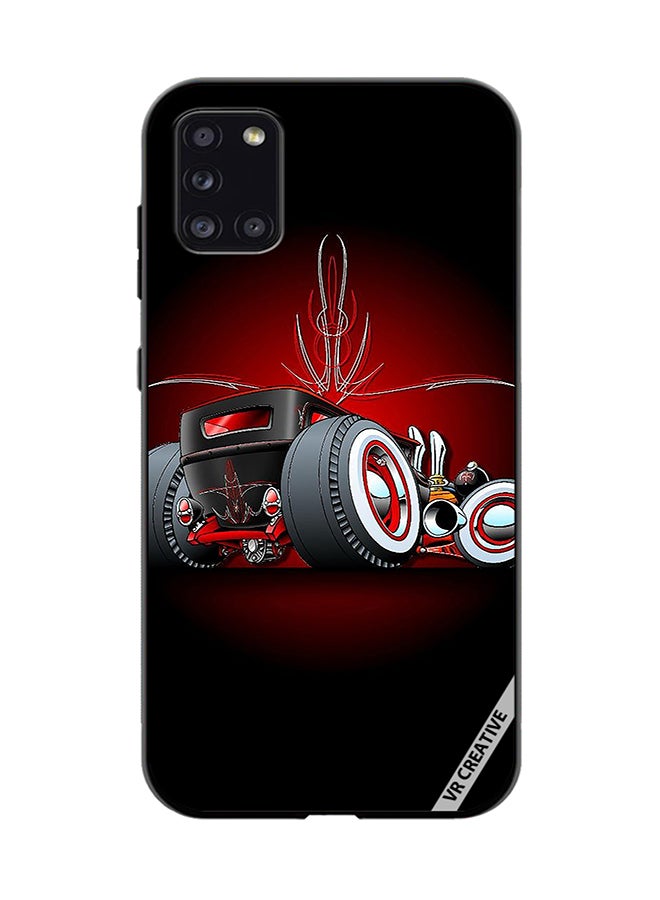 VR CREATIVE Protective Case Cover For Samsung Galaxy A31 Car Design Multicolour - Image 1