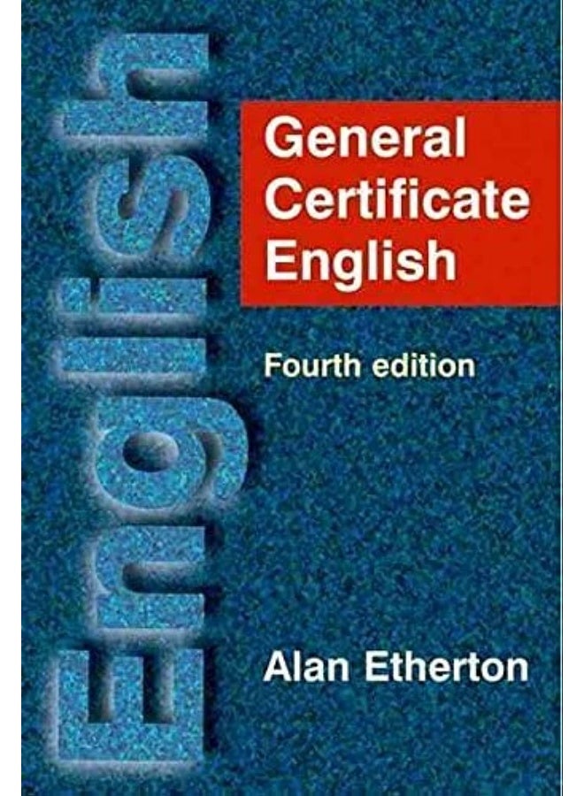 General Certificate English - Image 1