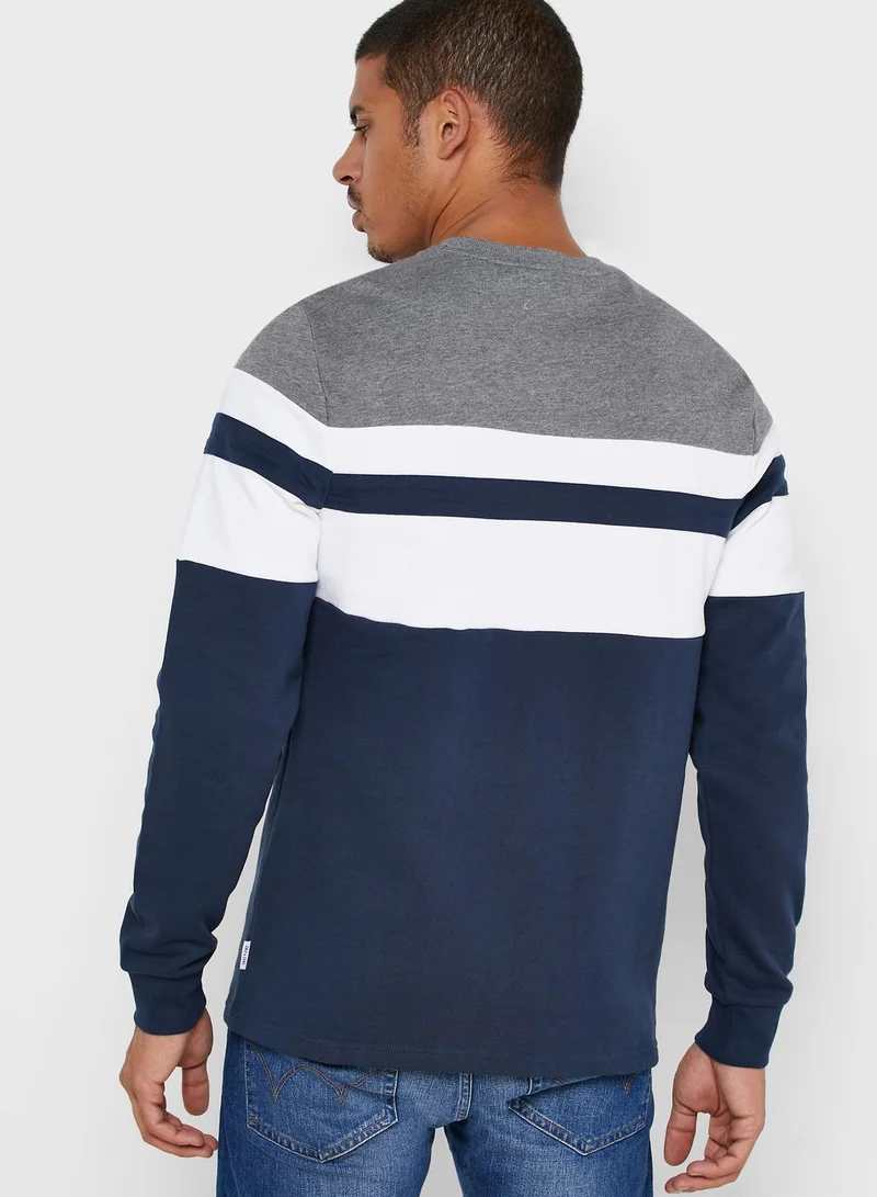 Only & Sons Mdamie Color Block Sweatshirt