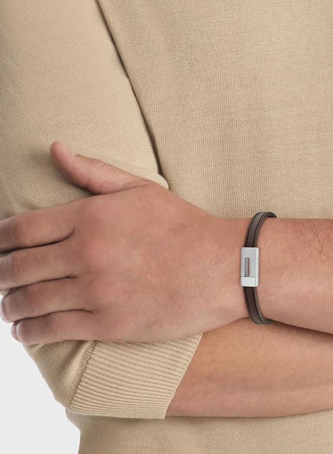 CALVIN KLEIN Leather Bracelet