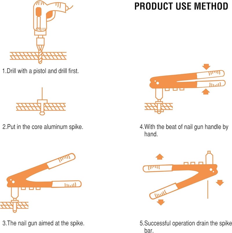 Arrow Fastener طقم أدوات تثبيت دبابيس ثقيلة من أرو، مسدس دبابيس احترافي مع 120 دبوس متنوع - Image 3