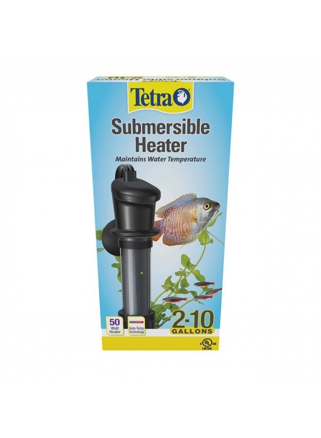 Tetra Ht Submersible Aquarium Heater With Electronic Thermostat, 50-Watt, 2-10 Gallon - Image 4