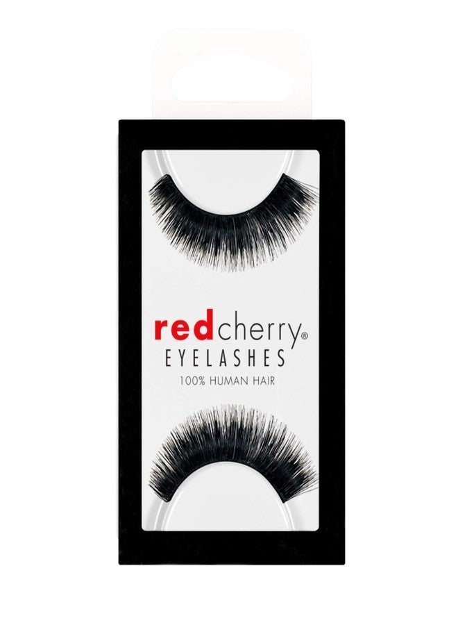 Red Cherry #79 False Eyelashes, Black (Pack of 6) (RCL79J-pk6) - Image 1