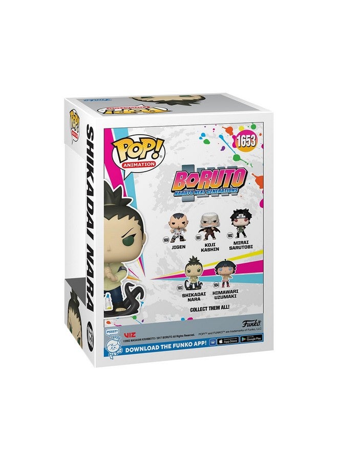 Funko POP! Animation: Boruto - Shikadai Nara - Boruto: Naruto Next Generations - Collectable Vinyl Figure - Gift Idea - Official Merchandise - for Kids & Adults - Anime Fans - Image 3
