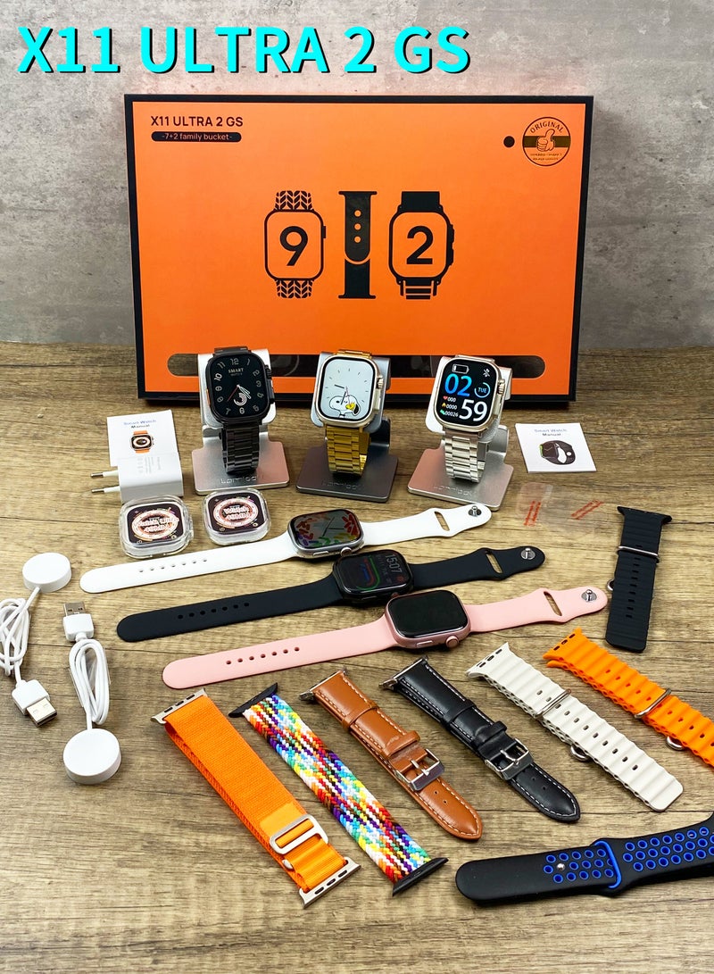 AROAQ X11 ULTRA 2 GS Gift Box Smart Watch with Answer Call Function Compass Body Temperature Monitor Fitness Tracker Smartwatch - Image 2