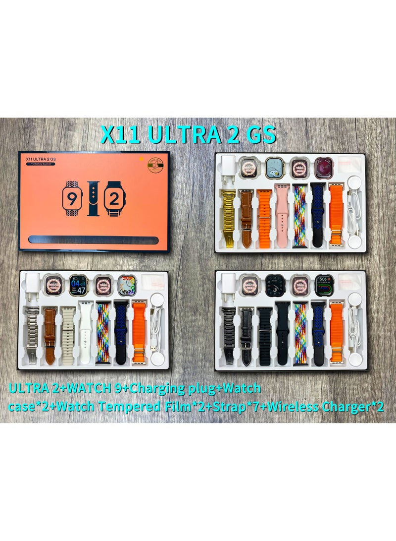 AROAQ X11 ULTRA 2 GS Gift Box Smart Watch with Answer Call Function Compass Body Temperature Monitor Fitness Tracker Smartwatch - Image 4