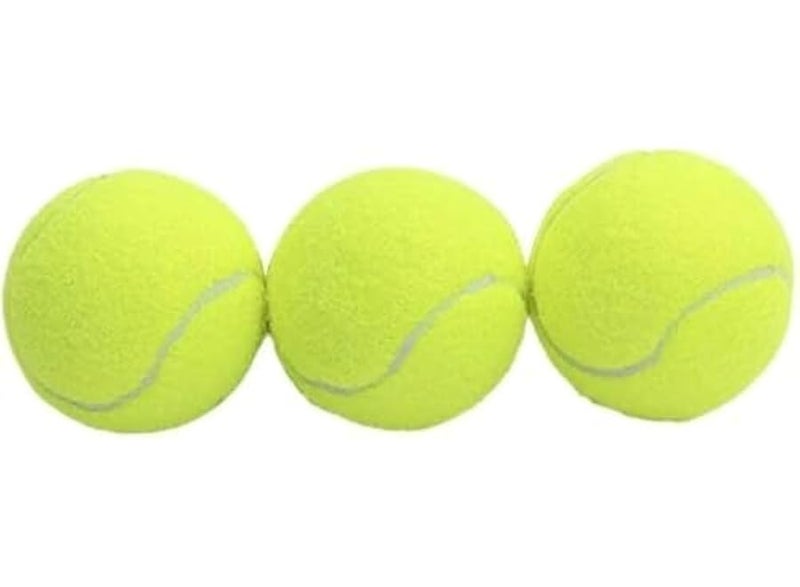 Advanced training tennis balls, durable and reusable, pressure-free, ideal for training, teaching, and all types of courts, 3 pieces - Image 1