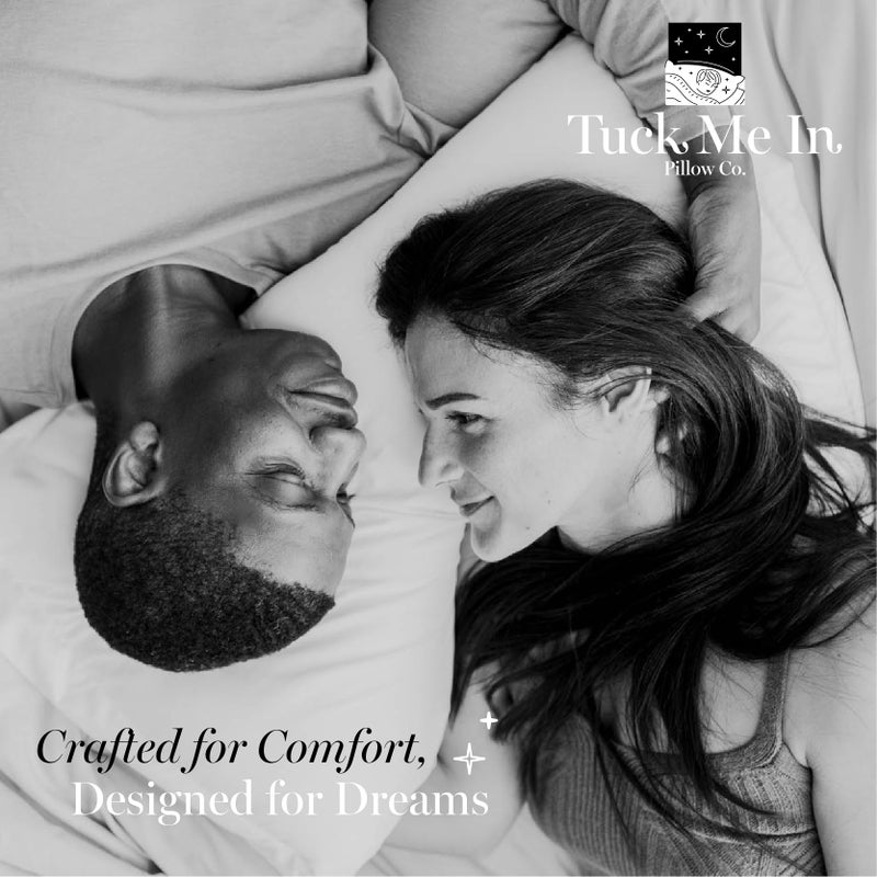 Houseify Tuck Me in Pillow Co. Down Alternative Pillows - Queen Sized Hypoallergenic Pillows, Set of 2 - Premium, Breathable Pillow for Side Sleepers and Back Sleepers - Image 5