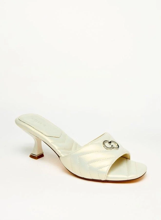 سيليست صنادل نسائية سهلة الارتداء بكعب عريض