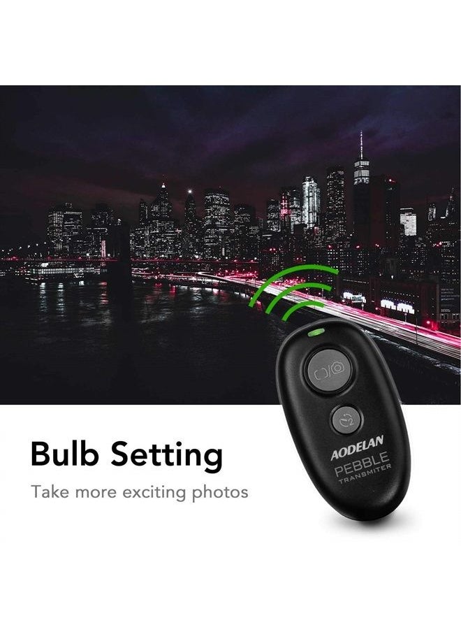 AODELAN - Camera Wireless Shutter Release, Remote Control Trigger Compatible with Nikon Df, Z7, Z7 II, Z6, Z9, D750, D850, D5600, Coolpix P1000, P950; Replaces Nikon MC-DC2, MC-30, MC-36A - Image 1