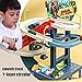 Juqic Kids Toy Car Ramp Track Railcar Slot Car Vehicle Race Tracks Play Set with 20 Mini Cars for Preschool Boys Puzzles Gifts Children Ages 3 to 6 or Older - Image 4