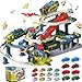 Juqic Kids Toy Car Ramp Track Railcar Slot Car Vehicle Race Tracks Play Set with 20 Mini Cars for Preschool Boys Puzzles Gifts Children Ages 3 to 6 or Older - Image 2