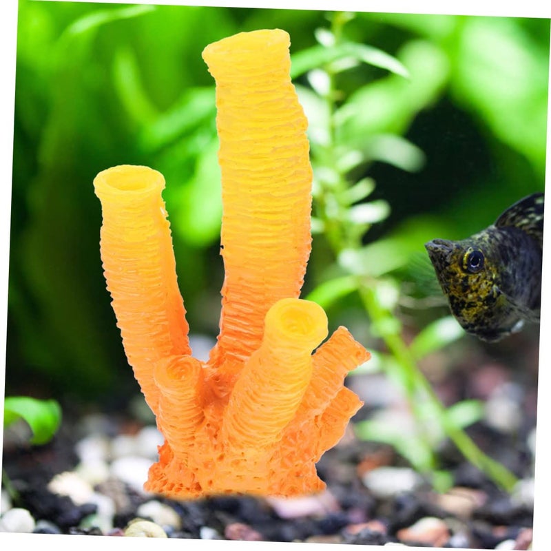 12 Pcs Vivid Simulated Coral Sculpture Tabletop Ornament for Home Aquarium Decor - Image 3