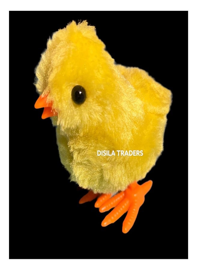 DISILA TRADERS Wind-Up Jumping Chicken Toys/Cute Funny Small Chicken (Chusa) Toys for Kids, Toddlers (Pack of 2) - Image 2