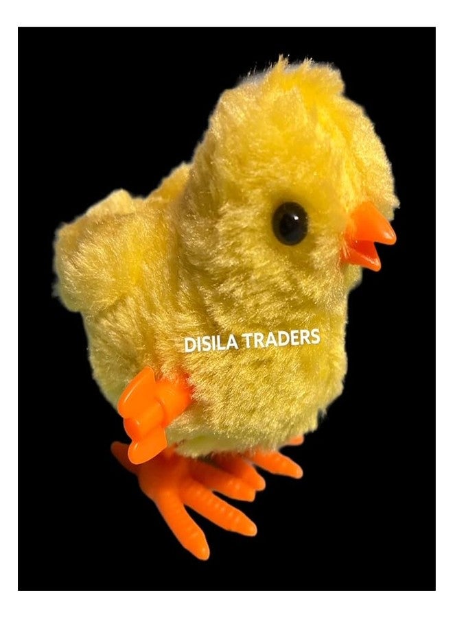 DISILA TRADERS Wind-Up Jumping Chicken Toys/Cute Funny Small Chicken (Chusa) Toys for Kids, Toddlers (Pack of 2) - Image 4