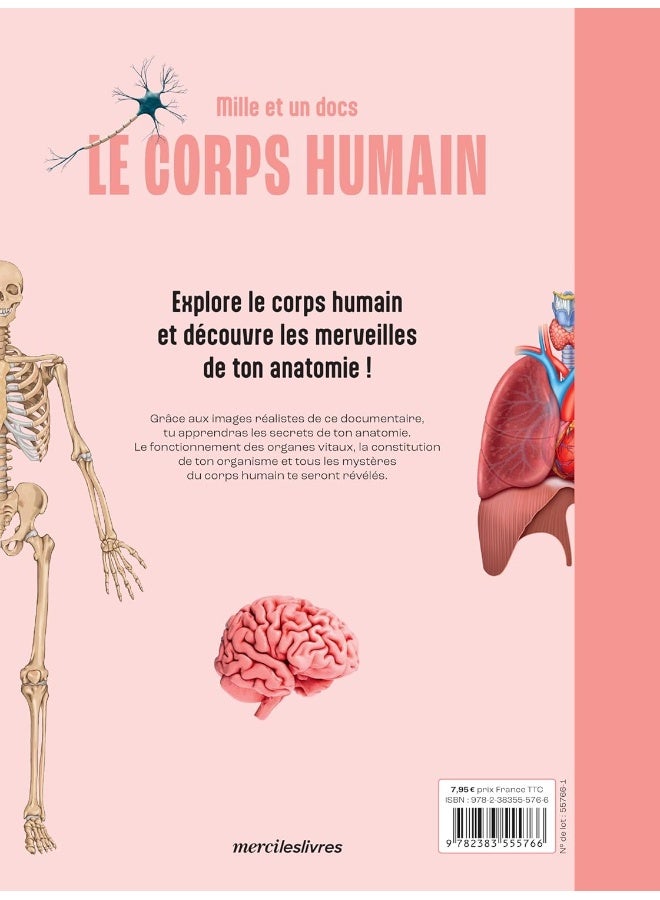 Le Corps humain - Mille et un docs: Inclus : un poster recto verso ! - Image 2