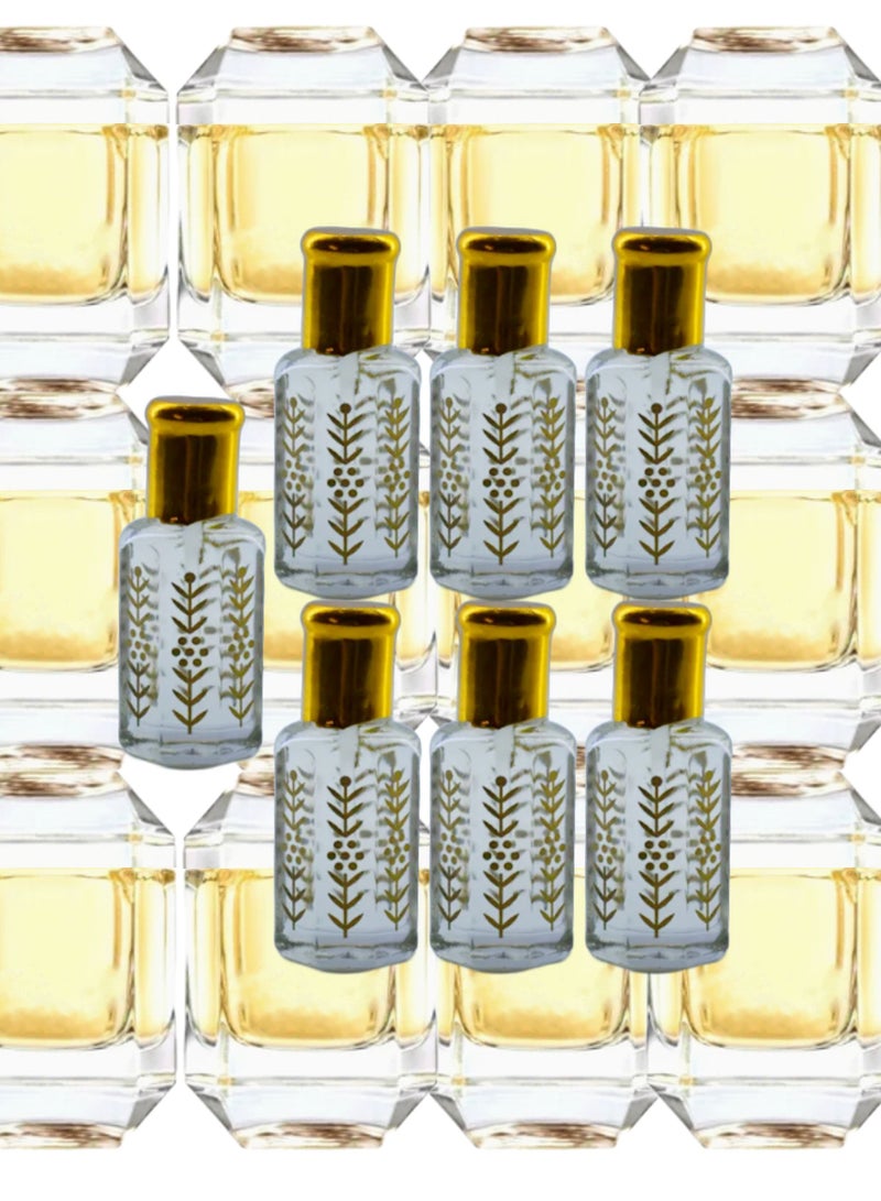 7 Pieces Paradiso Essential Oil For Women Original Clear 12 Ml