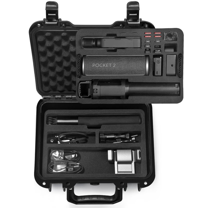 Lekufee Waterproof Hard Case Compatible with DJI Osmo Pocket 2/DJI Pocket 2 Camera and Accessories(Case Only) - Image 1