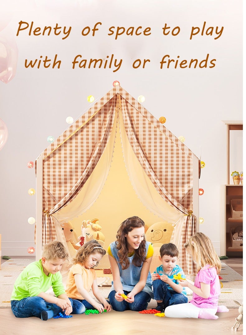 راكاي بيت خيمة للأطفال، تصميم متغير، 125x95x130 سم، مسرح داخلي. - Image 2