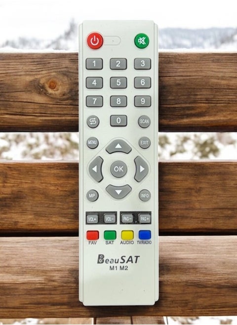 Universal Remote Control for Satellite and TV - Compact and Multi-Functional with Quick Access Buttons