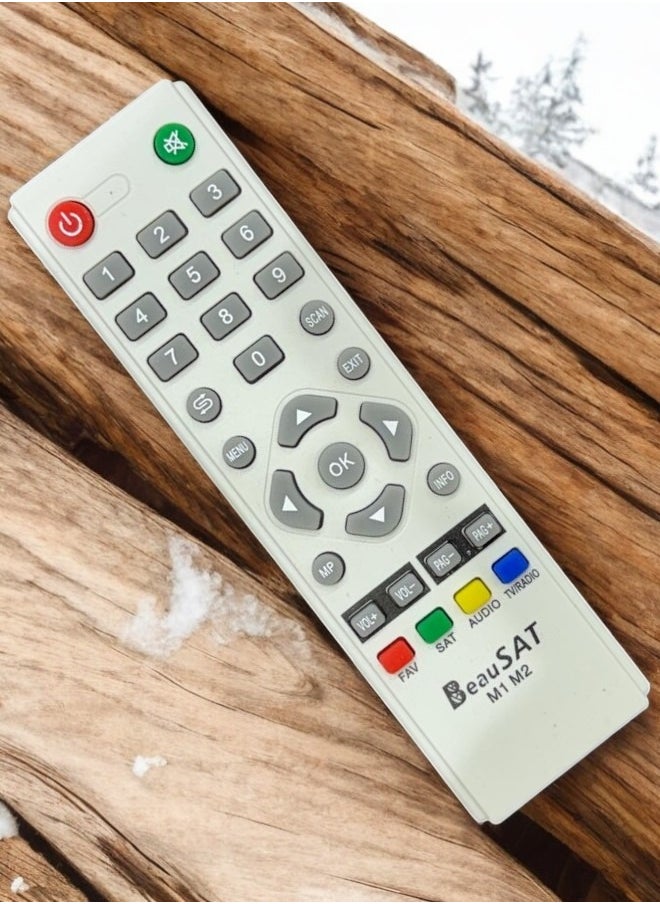 Universal Remote Control for Satellite and TV - Compact and Multi-Functional with Quick Access Buttons