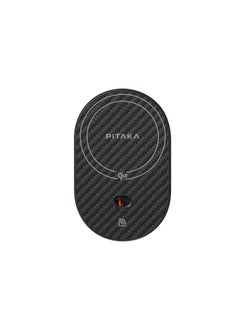 PITAKA MagEZ Car Mount Pro 2 with Qi2 /15W Fast Wireless Charging / Car Phone Holder / Strong Magnetic Attachment -Tesla  - Image 2