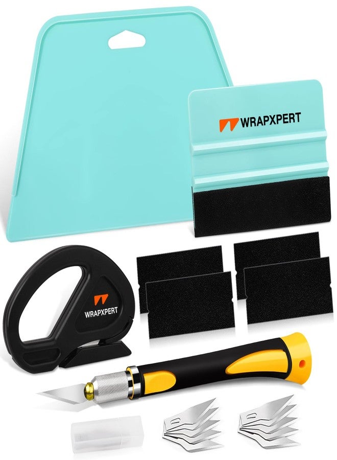 WRAPXPERT Wallpaper Smoothing Tool Kit, Wallpaper Tools for Applying Peel and Stick Contact Paper Vinyl Film, Wallpaper Installation Tools For Wallcovering, Vinyl Backsplash Applying - Image 1
