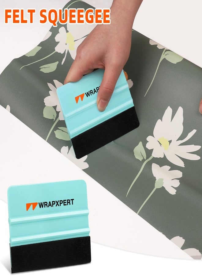 WRAPXPERT Wallpaper Smoothing Tool Kit, Wallpaper Tools for Applying Peel and Stick Contact Paper Vinyl Film, Wallpaper Installation Tools For Wallcovering, Vinyl Backsplash Applying - Image 3